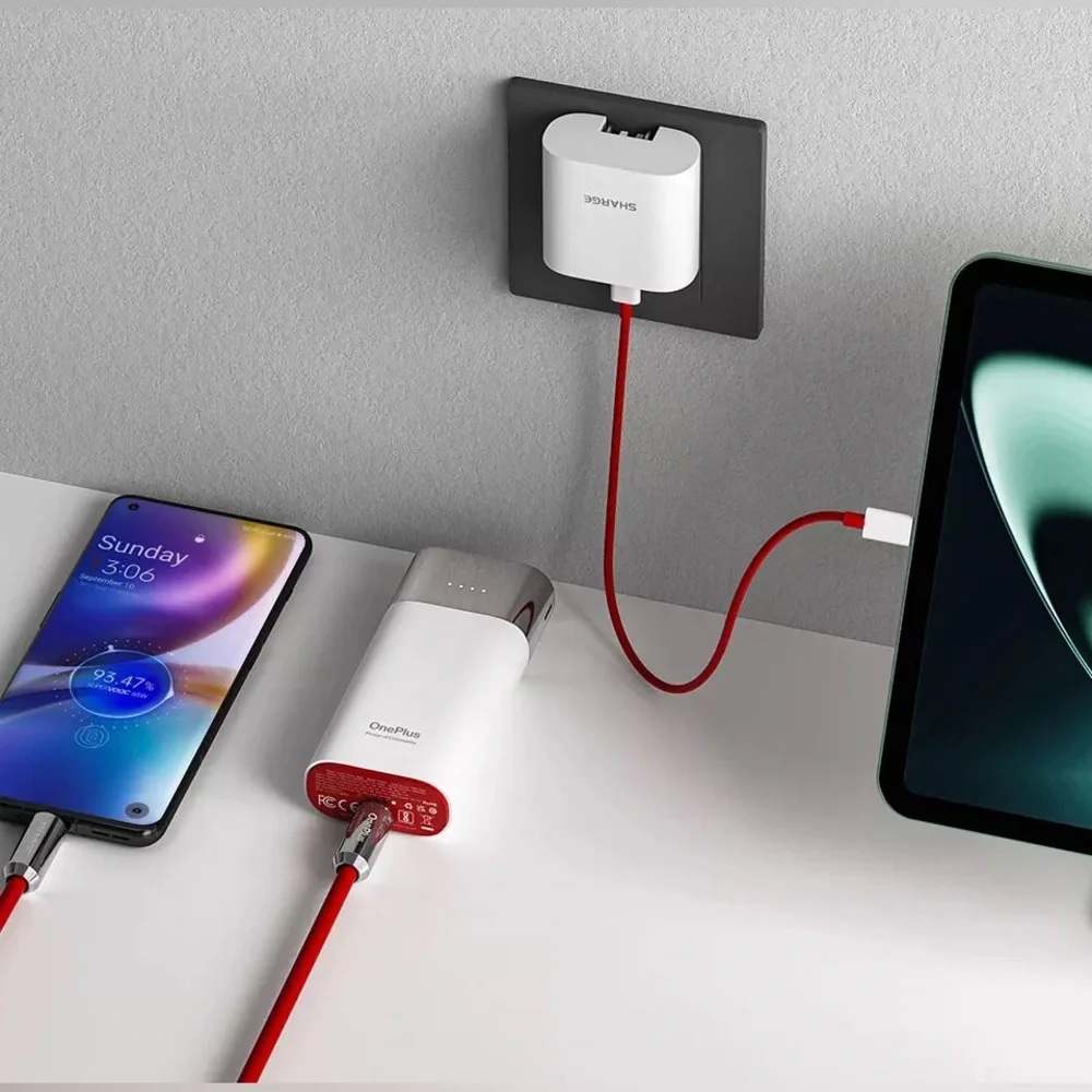 SHARGE One Plus pouch Power Bank 10000 mAh All In ONE